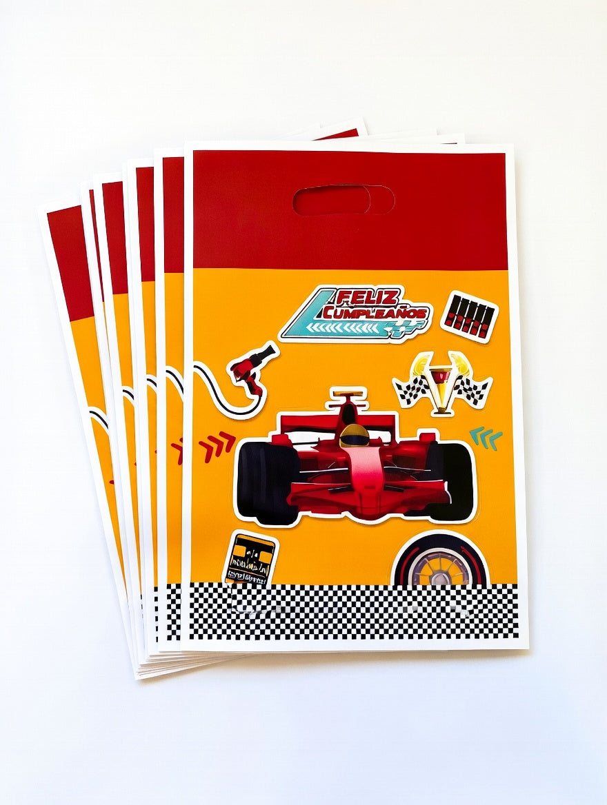 Kit Fiesta Infantil Temática Autos 18 Personas Decoración