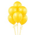 Globo Liso Amarillo N°9 - 50 unidades