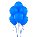 Globo Liso Azul N°9 - 25 unidades