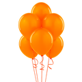 Globo Liso Naranja -N°9 - 50 unidades