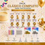 Pack Clásico Completo  46 Velas