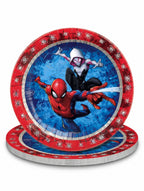 Pack Cumpleaños Fiesta Temática Hombre Araña Para 12 Niños