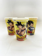 Pack Fiesta Dragon Ball Cumpleaños Para 12 Niños