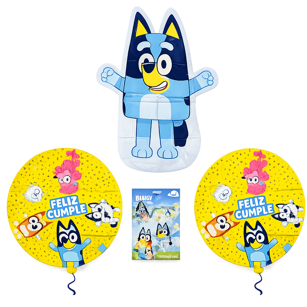 Set Globos Bluey