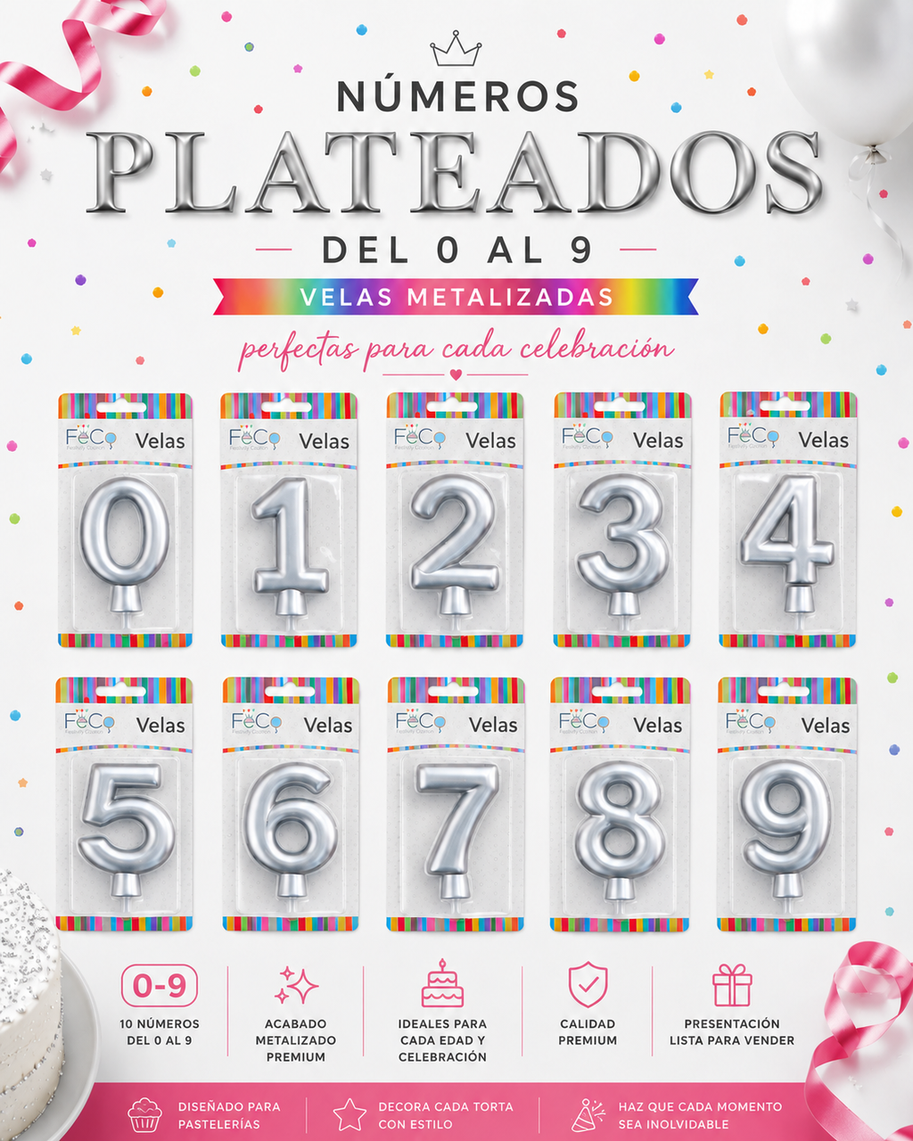 Pack Clásico Completo  46 Velas