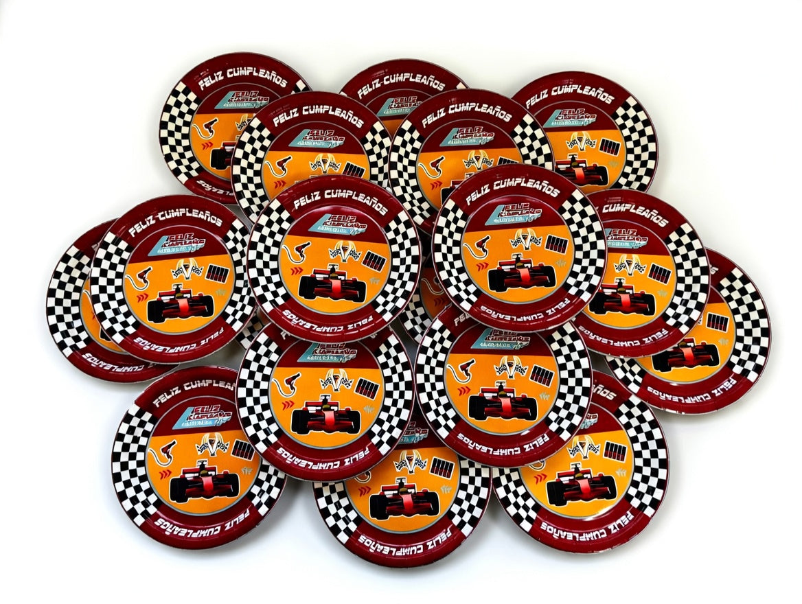 Kit Fiesta Infantil Temática Autos 18 Personas Decoración